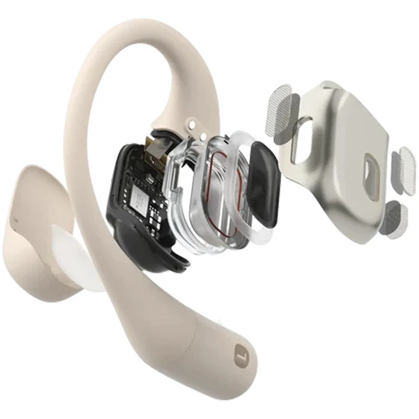 SHOKZ OpenFit T910 ベージュ PTTAVM: Shokz T910 OpenFit Gerçek Kablosuz Kulaklık Bej