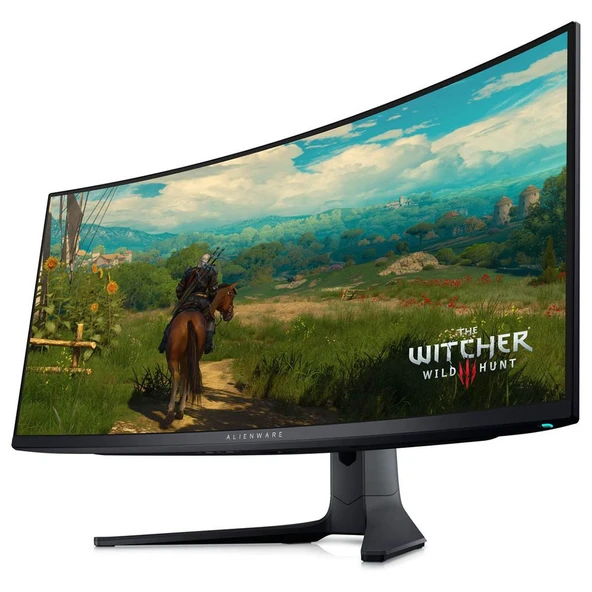 Dell Alienware Oyun Monitörü 34" Kavisli, WQHD, QD-OLED Panel, HDR True Black 400, FreeSync Premium Pro, G-Sync Uyumlu, 165 Hz, 0,1 ms (AW3423DWF) ürün görseli 1