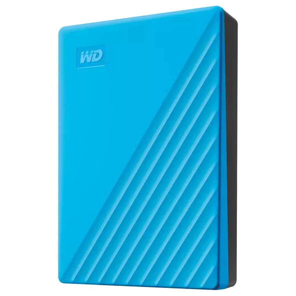 Western Digital My Passport Taşınabilir Sabit Disk USB3.2 6TB Mavi WDBR9S0060BBL-WESN ürün görseli 1