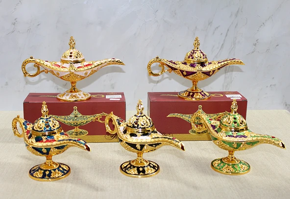 Mineli Metal Alaatin Lambası ürün görseli 1
