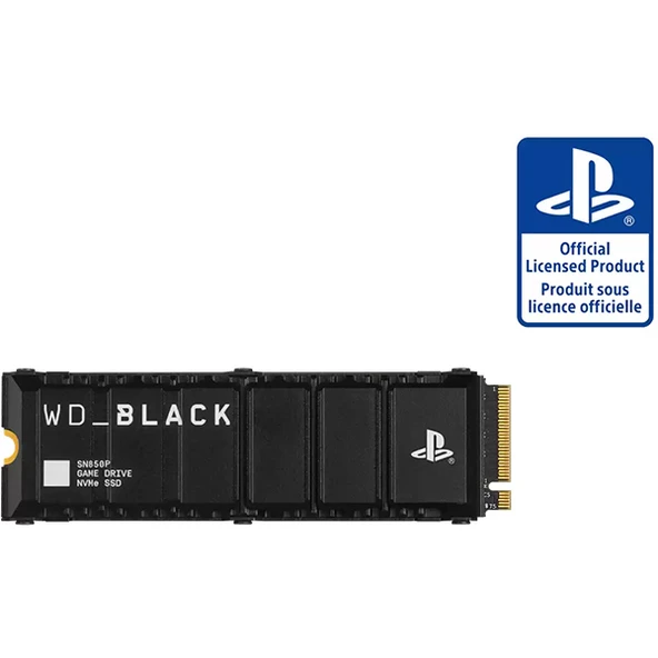 Western Digital SN850P NVMe SSD M.2 1 TB Siyah WDBBYV0010BNC-WRSN ürün görseli 1