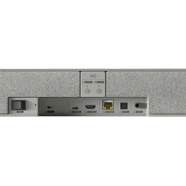 KEF XIO Gümüş Gri Soundbar - Resim 6