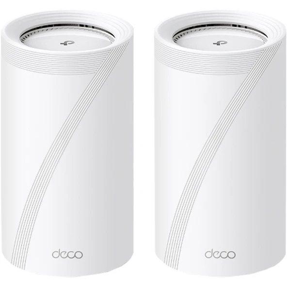 TPLink Deco BE85 BE19000 Üç Bantlı Tüm Ev Mesh WiFi 7 Sistemi (2 Paket) ürün görseli 1