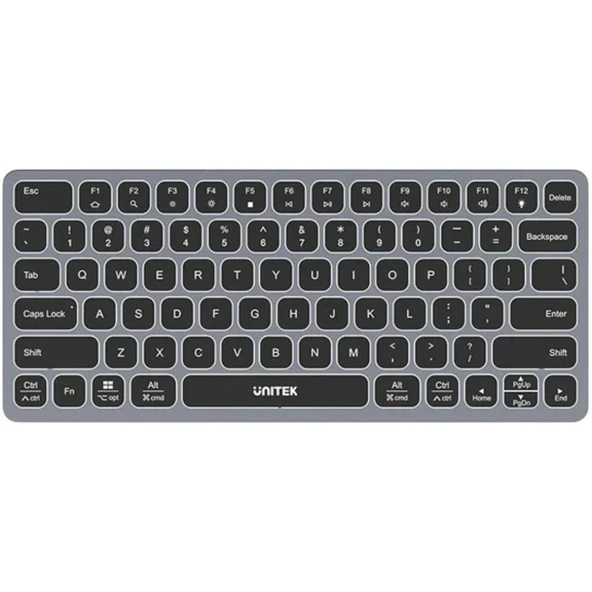 Unitek 9'u 1 arada USB-C Kablolu Klavye Hub – D1092A ürün görseli 1