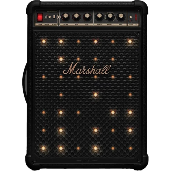 Marshall Bromley 450 Party Bluetooth Hoparlör Siyah/Pirinç ürün görseli 1