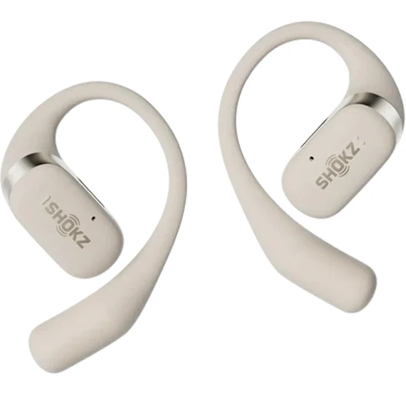 Shokz T910 OpenFit Gerçek Kablosuz Kulaklık Bej ürün görseli 1