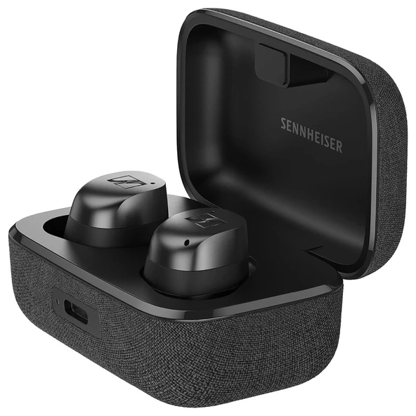 Sennheiser Momentum 4 Gerçek Kablosuz Kulaklık Uyarlanabilir Gürültü Engelleme - Grafit ürün görseli 1