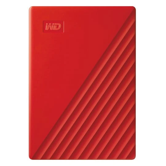 Western Digital MY Passport 2 TB Kırmızı WDBYVG0020BRD-WESN ürün görseli 1