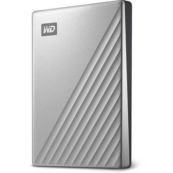 Western Digital My Passport Ultra Taşınabilir Sabit Disk 2 TB Gümüş WDBC3C0020BSL-WESN ürün görseli 1