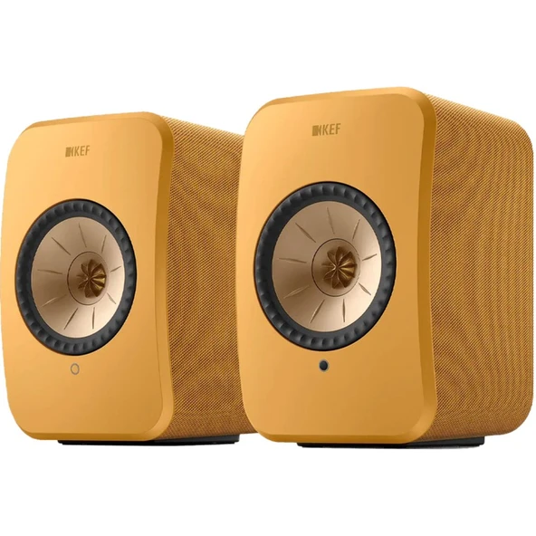 KEF LSX II HiFi Amber Haze Kablosuz Hoparlörler ürün görseli 1