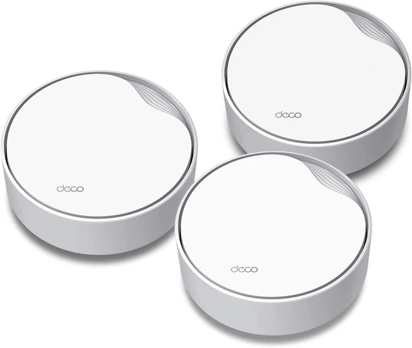TPLink AX3000 PoE Çift Bantlı Gigabit Yönlendiricili Tüm Ev Mesh WiFi 6 Sistemi ürün görseli 1