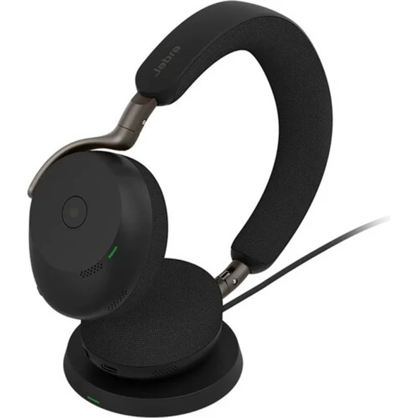 Jabra Evolve3 75 Kablosuz Kulak Üstü Kulaklık Siyah ürün görseli 1