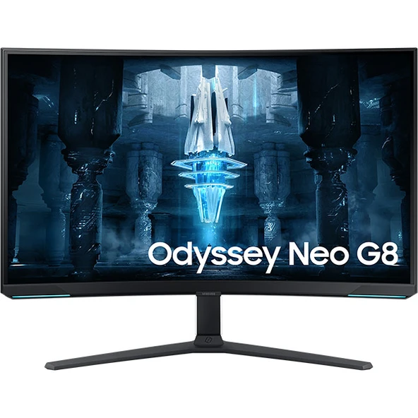 Samsung Oyun Monitörü 32″ Kavisli,UHD,VA Panel,QLED,1000R,HDR2000,1MS-240HZ (LS32BG850NMXUE) ürün görseli 1