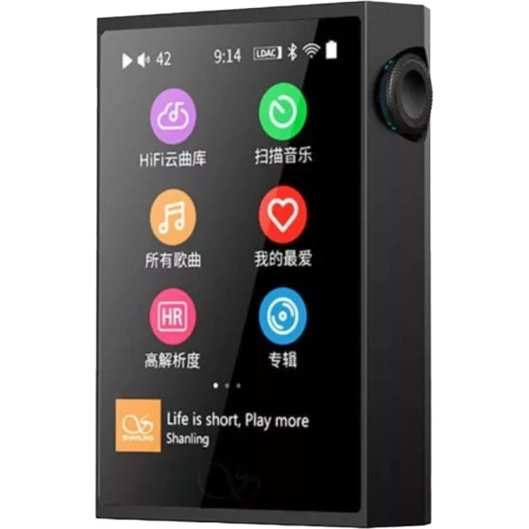 Shanling M1PLUS Müzik Çalar Siyah - Resim 3