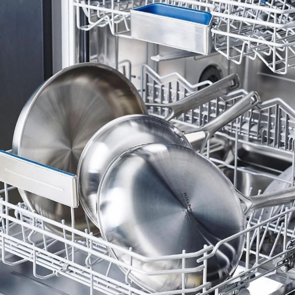 KitchenAid Artisan Çelik 3 Katlı Tava 24cm - Resim 2
