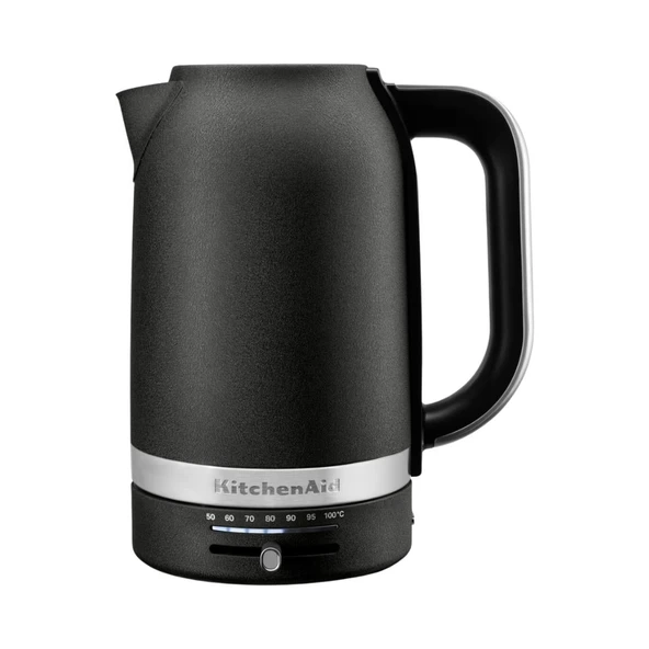 KitchenAid 1,7 L Değişken Sıcaklıklı Su Isıtıcısı 5KEK1701 - Cast Iron Black ürün görseli 1