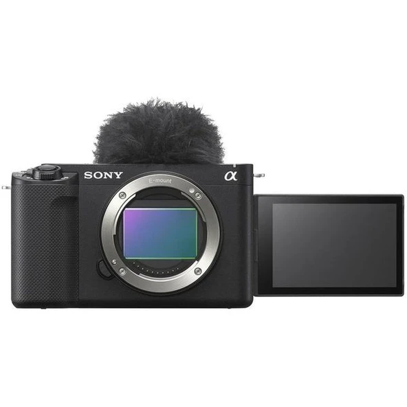 Sinematik Vlogging Özelliklerine Sahip Sony ZV-E1 4K ve 12,1 MP Tam Çerçeve Aynasız Vlog Kamera Gövdesi – Siyah ürün görseli 1