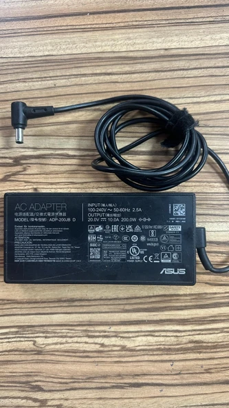 ASUS 200W 20V 10A Orijinal Adaptör (TEŞHİR) ürün görseli 1