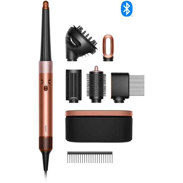 Dyson Airwrap kimliği. Çoklu Şekillendirici ve Kurutucu Amber Silk – HS08 ürün görseli 1