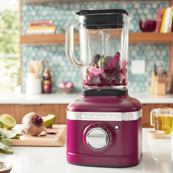 KitchenAid Artisan K400 Blender - Beetroot - Resim 6