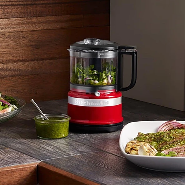 KitchenAid Mini Mutfak Robotu - Empire Red - Resim 7
