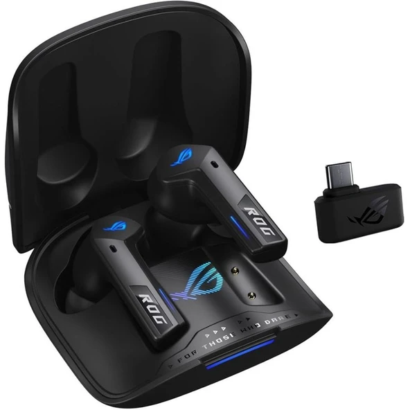 Asus R55ES ROG Cetra SpeedNova Gerçek Kablosuz Kulaklık Siyah ürün görseli 1