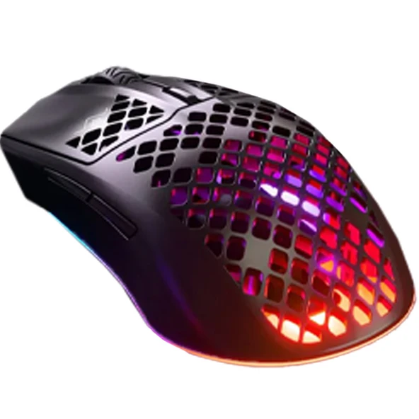 Steelseries Aerox 3 2022 Kablosuz Fare Siyah ürün görseli 1