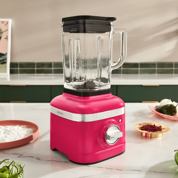 KitchenAid Artisan K400 Blender - Hibiscus - Resim 7
