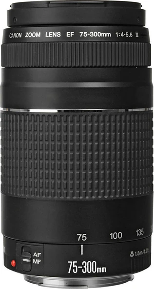 Canon EF 75-300 III USM 35mm Lens ürün görseli 1
