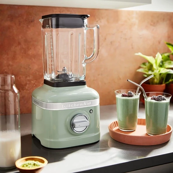 KitchenAid Artisan K400 Blender - Pistachio - Resim 5