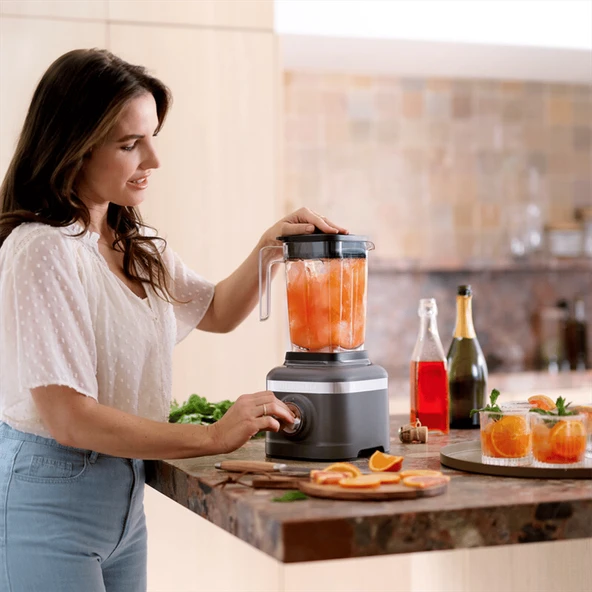 KitchenAid K150 Blender - Charcoal Grey - Resim 6