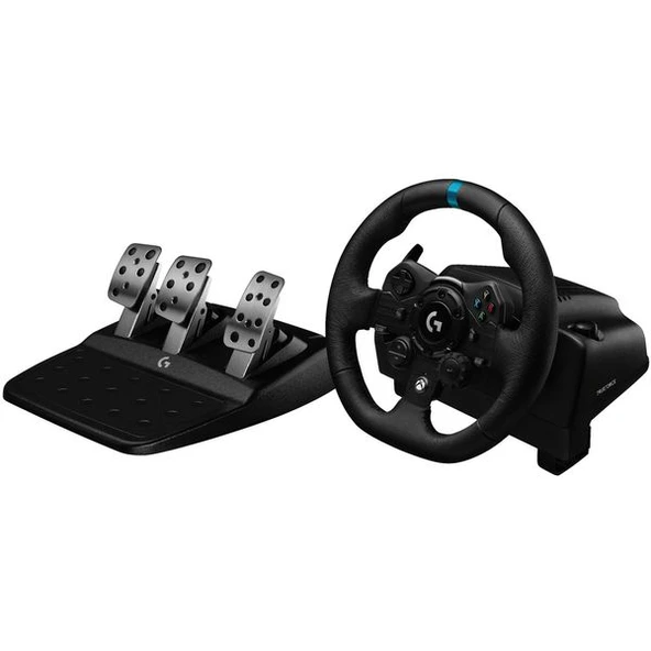 Logitech G923 Yarış Direksiyonu Siyah Pedli Xbox için ürün görseli 1