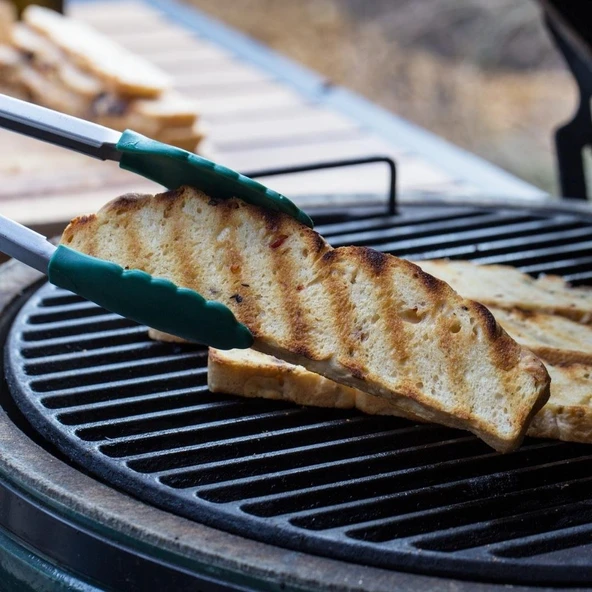 Big Green Egg Döküm Demir Izgara Large - Resim 8