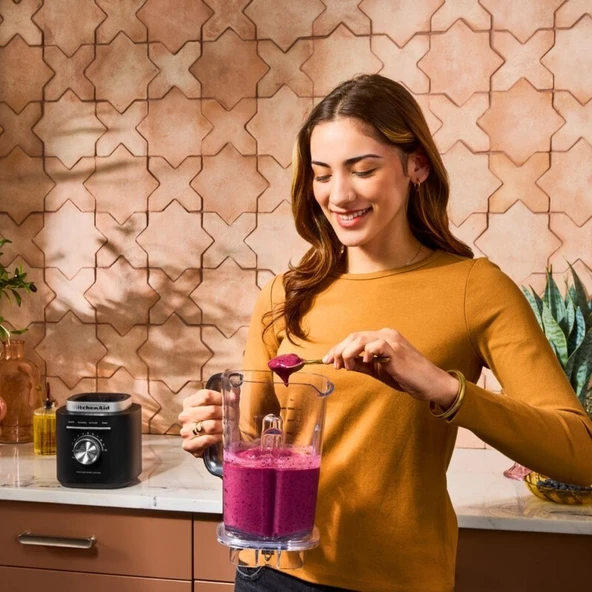 KitchenAid Pure Power Blender 5KSB2073 - Matte Black - Resim 8
