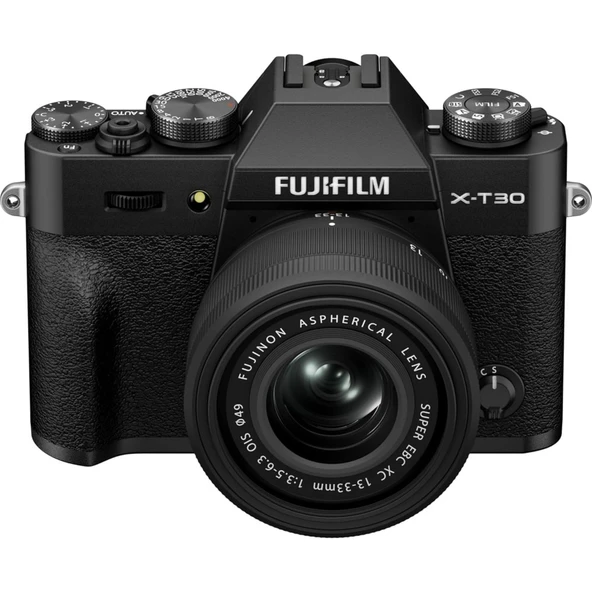 Fujifilm X-T30 III Aynasız Fotoğraf Makinesi, 13-33mm Kit Siyahı ile ürün görseli 1