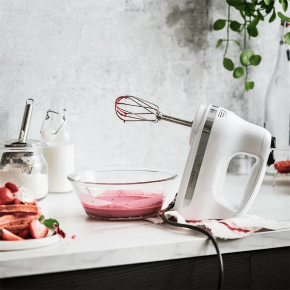 KitchenAid Classic 5 Hızlı El Mikseri - White - Resim 5