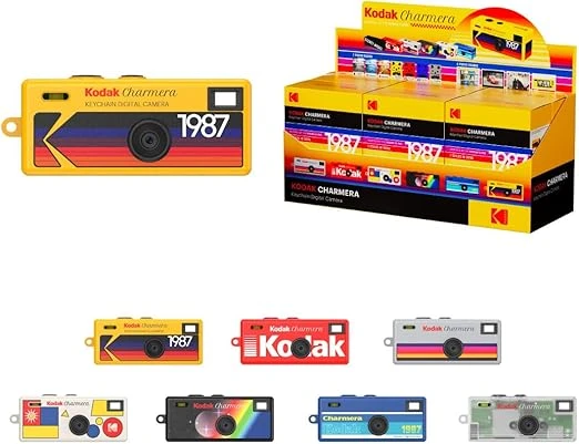 Kodak CHARMERA Anahtarlık Dijital Fotoğraf Makinesi Kör Kutu Seti – RK0602 ürün görseli 1