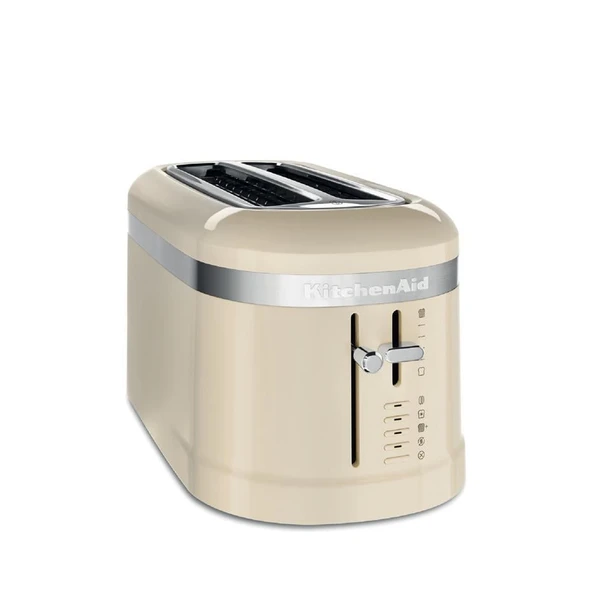 KitchenAid Design 4 Dilim, Uzun Yuvalı Ekmek Kızartma Makinesi - Almond Cream ürün görseli 1