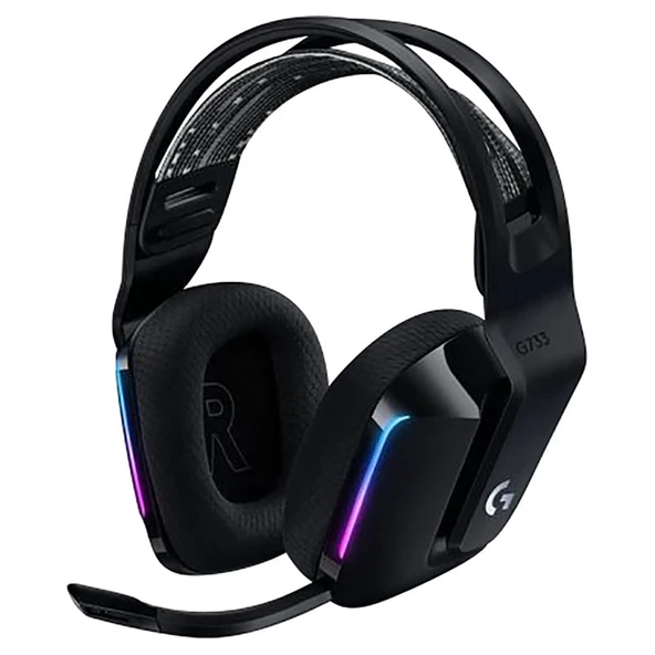 Logitech 981-000864 G733 Kulak Üstü Kablosuz Oyun Kulaklığı Siyah ürün görseli 1
