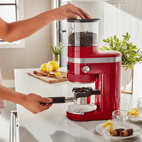 KitchenAid Kahve Öğütücü - Candy Apple - Resim 7