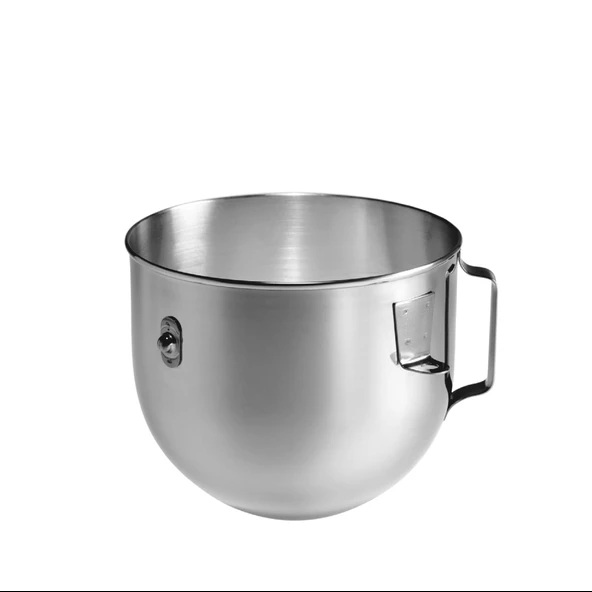 KitchenAid 4,8 L Ağır Hizmet Tipi Stand Mikser İçin Paslanmaz Çelik Kase-5K5A2SB ürün görseli 1