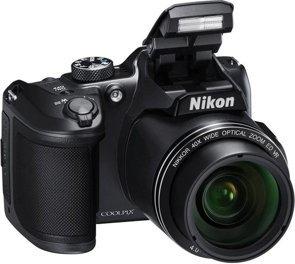 Nikon Coolpix Dijital Fotoğraf Makinesi Siyah B500 ürün görseli 1
