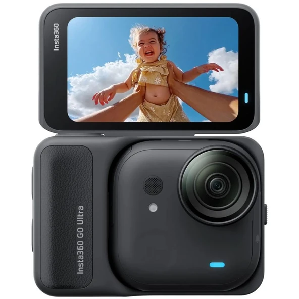 Insta360 Go Ultra Gece Yarısı Siyahı Monte Edilebilir Kamera Standart Paketi – INST-CINSABEA ürün görseli 1