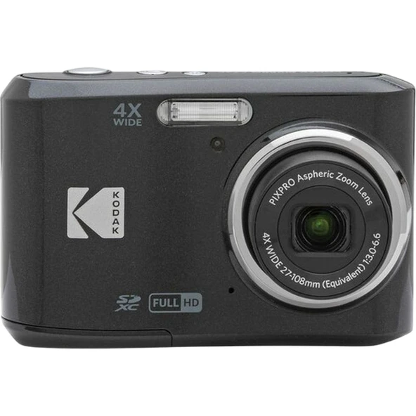 Kodak Pixpro Dijital Fotoğraf Makinesi Siyah -FZ45 ürün görseli 1
