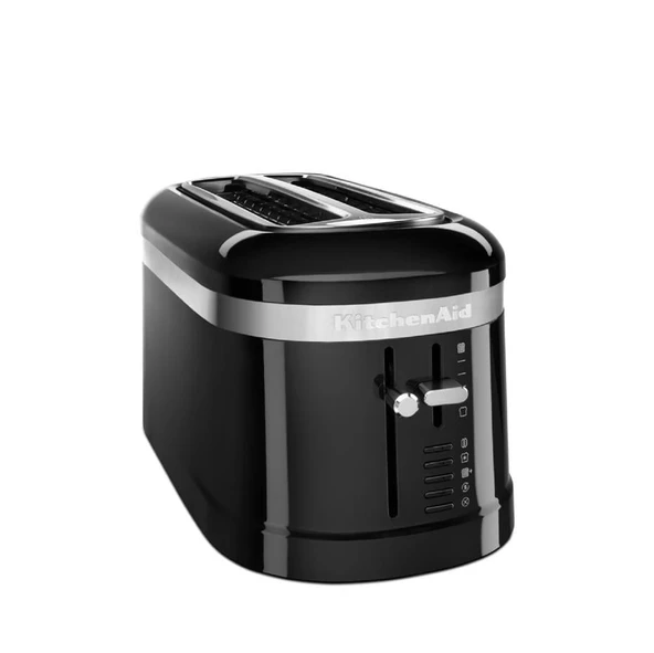 KitchenAid Design 4 Dilim, Uzun Yuvalı Ekmek Kızartma Makinesi - Onyx Black ürün görseli 1