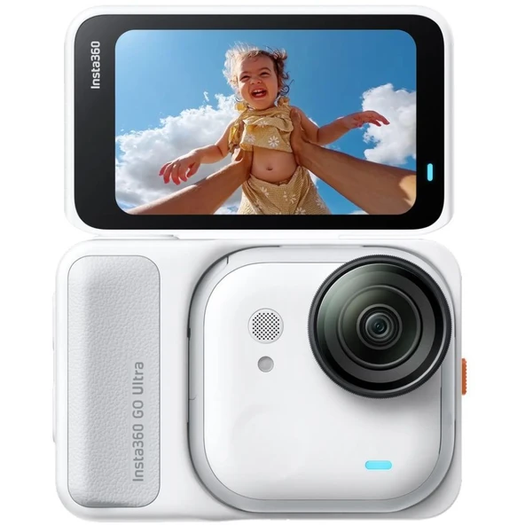 Insta360 Go Ultra Arktik Beyaz Monte Edilebilir Kamera Standart Paketi – INST-CINSABEA ürün görseli 1