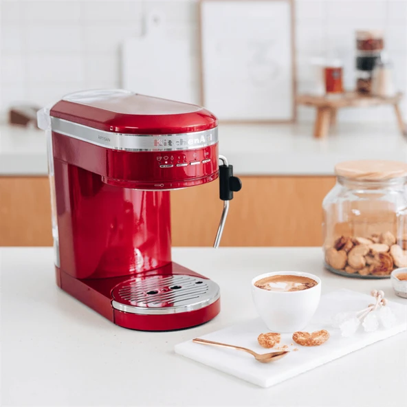 KitchenAid Artisan Proline Espresso Makinası - Candy Apple - Resim 6