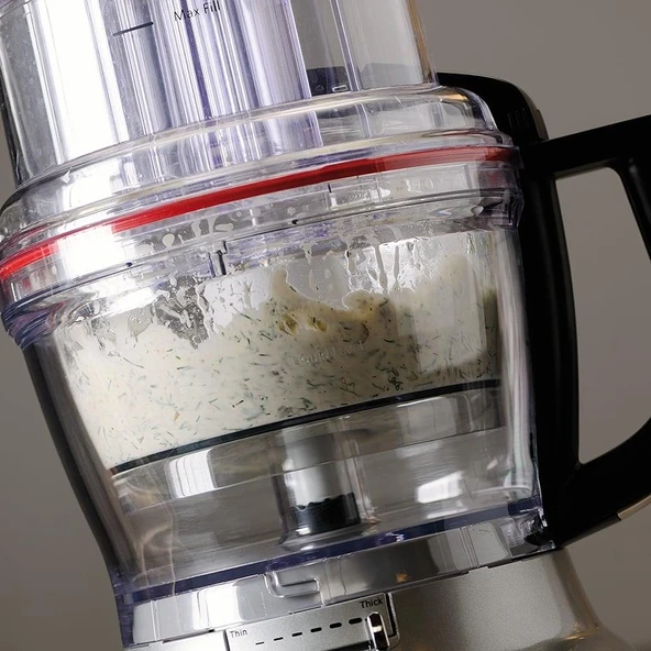 KitchenAid 3,1 L Mutfak Robotu - 5KFP1335 - Contour Silver - Resim 7