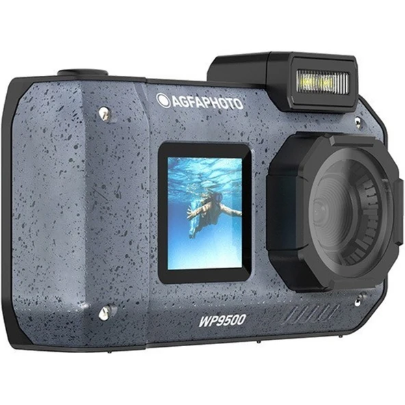 Agfa Realishot Su Geçirmez Dijital Fotoğraf Makinesi Siyah – WP9500 ürün görseli 1