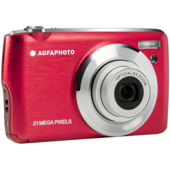 Agfa Realishot Dijital Fotoğraf Makinesi Kırmızı – DC8200RD ürün görseli 1